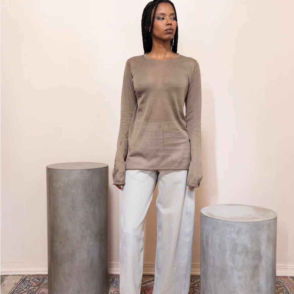 Lauren Manoogian sheer long sleeve